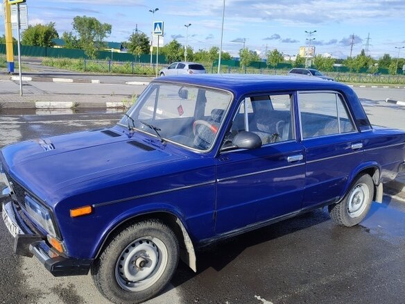 1997 Lada (ВАЗ) 2106 5-speed, синий, 230000 рублей - вид 4