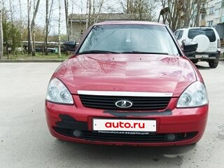 2007 Lada (ВАЗ) Priora I, красный, 350000 рублей, вид 2