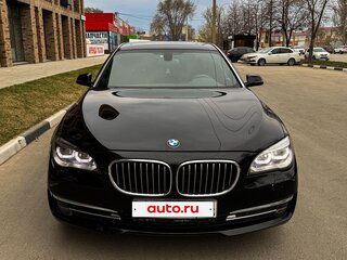 2014 BMW 7 серии Long 750Li xDrive V (F01/F02/F04) Рестайлинг, чёрный, 1650000 рублей, вид 1