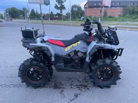 2023 Stels ATV-800 Guepard Trophy, серый, 840000 рублей - вид 3