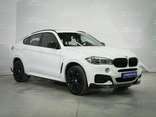 2016 BMW X6 M50d II (F16), белый, 3950000 рублей, вид 3