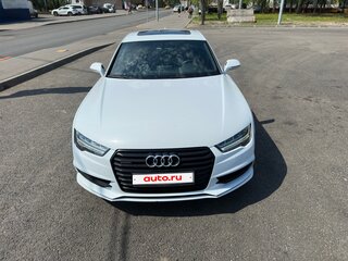 2016 Audi A7 I (4G) Рестайлинг, белый, 3200000 рублей, вид 3