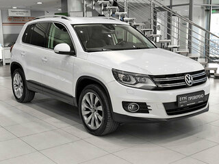 2014 Volkswagen Tiguan I Рестайлинг, белый, 1250000 рублей, вид 3
