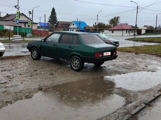 1999 Lada (ВАЗ) 21099, зелёный, 95000 рублей, вид 4