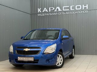 2013 Chevrolet Cobalt II, синий, 620000 рублей, вид 1