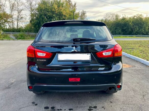 2012 Mitsubishi ASX I Рестайлинг, чёрный, 899000 рублей - вид 3