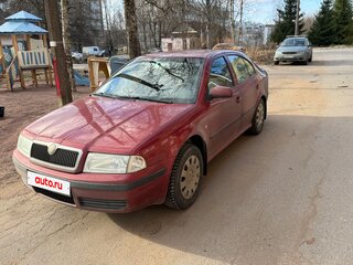 2008 Skoda Octavia I (A4) Рестайлинг, красный, 450000 рублей, вид 1