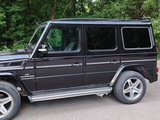 1998 Mercedes-Benz G-Класс 500 II (W463), чёрный, 1650000 рублей, вид 3