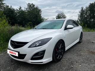 2010 Mazda 6 II (GH) Рестайлинг, белый, 740000 рублей, вид 1