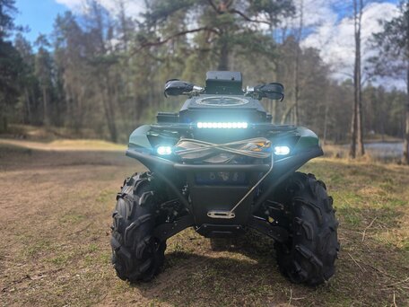 2018 Yamaha Grizzly 700, зелёный, 1200000 рублей, вид 1