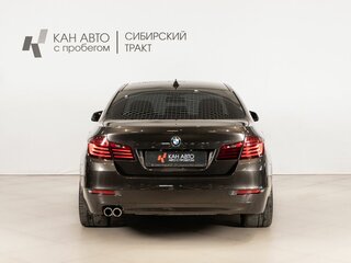 2013 BMW 5 серии 520d VI (F10/F11/F07) Рестайлинг, коричневый, 1790000 рублей, вид 4