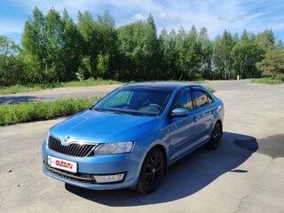 2016 Skoda Rapid I, синий, 1230000 рублей, вид 5