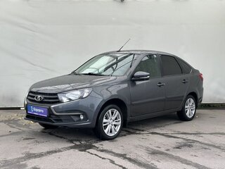2020 Lada (ВАЗ) Granta I Рестайлинг, зелёный, 750000 рублей, вид 1