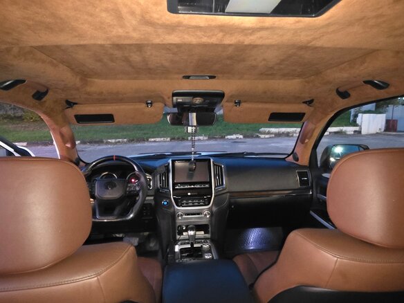 2016 Toyota Land Cruiser 200 Series Рестайлинг 2, белый, 5700000 рублей - вид 23