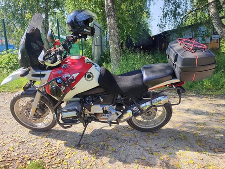 1998 BMW R 1100 GS, красный, 380000 рублей, вид 4