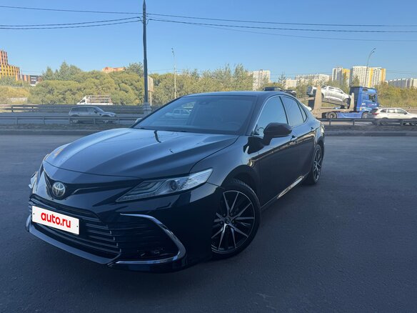 2018 Toyota Camry VIII (XV70), чёрный, 2700000 рублей - вид 3