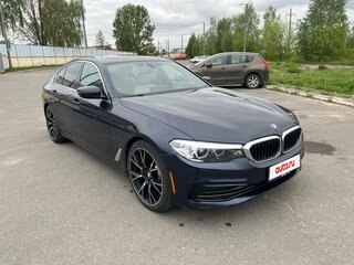 2018 BMW 5 серии 530i VII (G30/G31/G38), синий, 2300000 рублей, вид 3