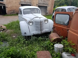 1954 Москвич 401-420, серый, 99999 рублей, вид 2