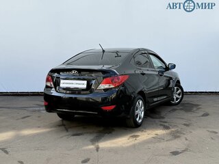 2013 Hyundai Solaris I, чёрный, 750000 рублей, вид 5