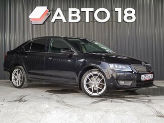 2015 Skoda Octavia III (A7), чёрный, 1569000 рублей, вид 2