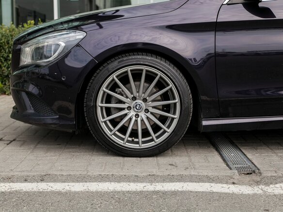 2014 Mercedes-Benz CLA 200 I (C117, X117), фиолетовый, 1420000 рублей - вид 8