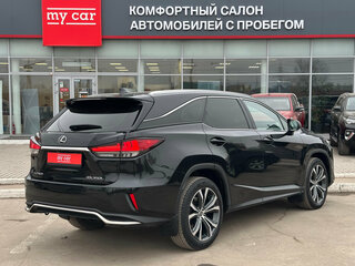 2021 Lexus RX 350L IV Рестайлинг, чёрный, 5970000 рублей, вид 4