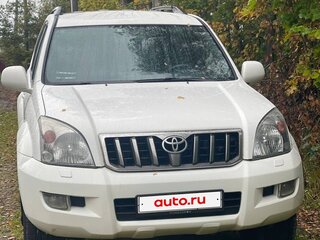2008 Toyota Land Cruiser Prado 4-speed 120 Series Рестайлинг, белый, 1650000 рублей, вид 3