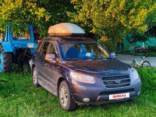 2008 Hyundai Santa Fe II, синий, 770000 рублей, вид 1