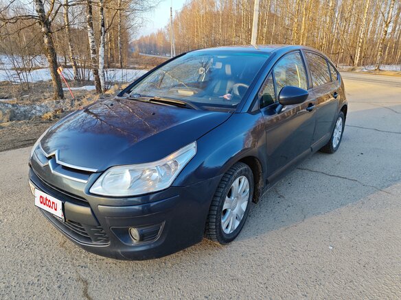 2010 Citroen C4 I Рестайлинг, синий, 350000 рублей