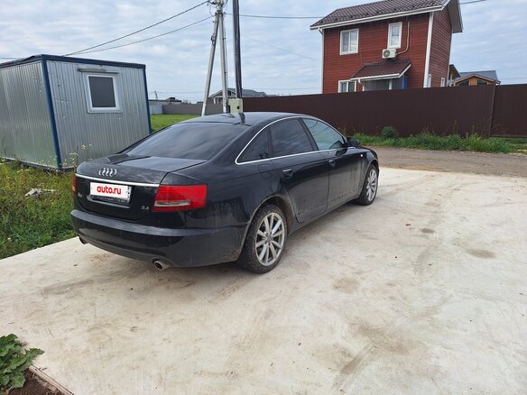 2007 Audi A6 III (C6), чёрный, 650000 рублей - вид 3