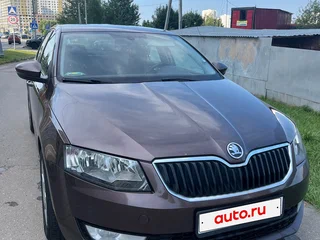 2014 Skoda Octavia III (A7), коричневый, 800000 рублей, вид 2