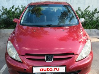 2002 Peugeot 307 I, красный, 190000 рублей, вид 1