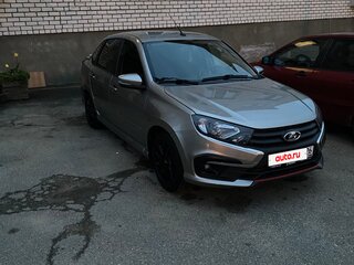 2021 Lada (ВАЗ) Granta Drive Active I Рестайлинг, серый, 870000 рублей, вид 2
