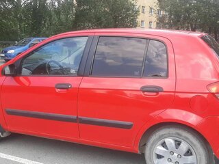 2003 Hyundai Getz I, красный, 310000 рублей, вид 4