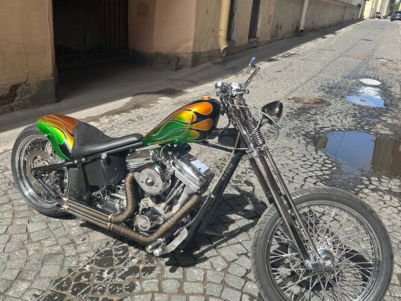 2011 Harley-Davidson Softail Custom, зелёный, 900000 рублей - вид 5