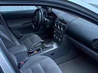 2005 Mazda 6 I (GG) Рестайлинг, серебристый, 100000 рублей, вид 3