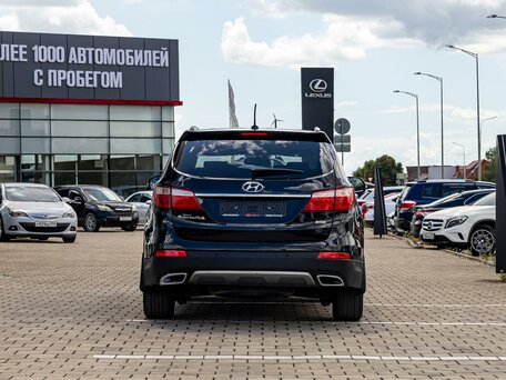 2014 Hyundai Santa Fe III, чёрный, 1595000 рублей, вид 5
