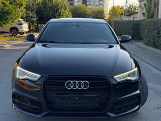 2015 Audi A6 IV (C7) Рестайлинг, чёрный, 1849000 рублей, вид 4