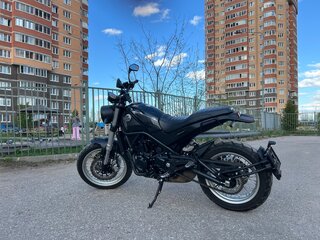 2024 Benelli Leoncino 500 Trail, чёрный, 460000 рублей, вид 2