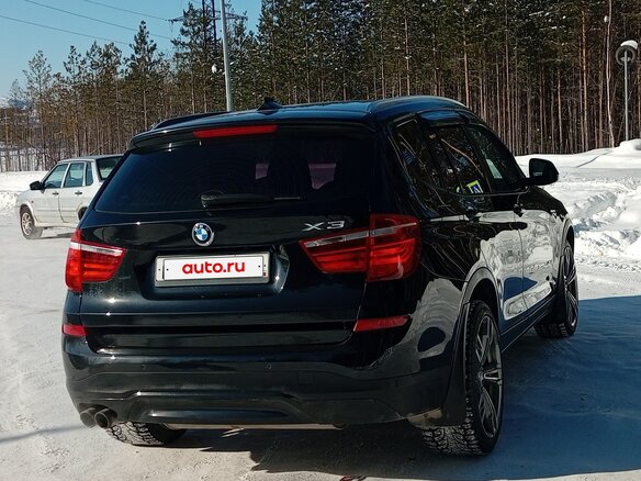2016 BMW X3 28i xDrive II (F25) Рестайлинг, чёрный, 2390000 рублей - вид 6
