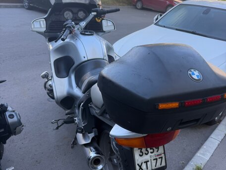 2002 BMW R 1150 RT, серебристый, 400000 рублей, вид 4