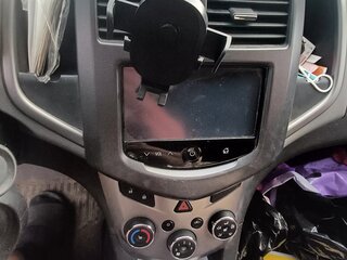 2014 Chevrolet Aveo II, серебристый, 719000 рублей, вид 5