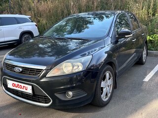 2009 Ford Focus II Рестайлинг, чёрный, 535000 рублей, вид 1