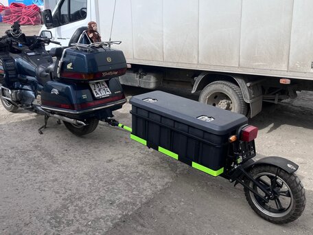 1990 Honda GL 1500 Gold Wing, зелёный, 450000 рублей, вид 4