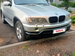 2002 BMW X5 3.0i I (E53), серый, 970000 рублей, вид 2