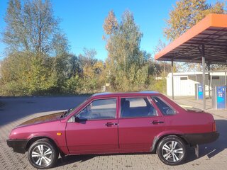 2001 Lada (ВАЗ) 21099, красный, 255000 рублей, вид 2