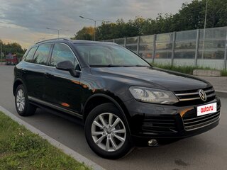 2011 Volkswagen Touareg II, чёрный, 1820000 рублей, вид 4