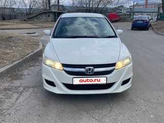 2010 Honda Stream II Рестайлинг, белый, 1100000 рублей, вид 1