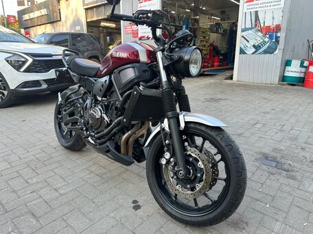 2020 Yamaha XSR700, красный, 620000 рублей, вид 5