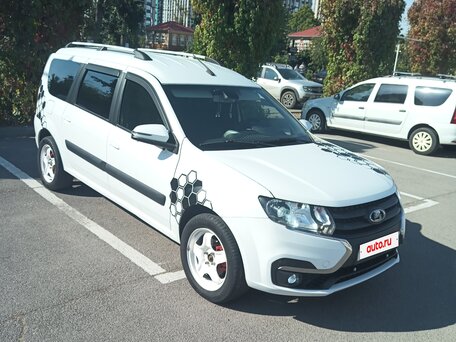 2021 Lada (ВАЗ) Largus I, белый, 1100000 рублей, вид 1